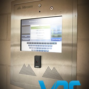 Vandelta Communication Systems - A recently installed elegant Mircom TX 3 Touchscreen with integrated access control. - Security Systems Near Me - Vancouver, British Columbia