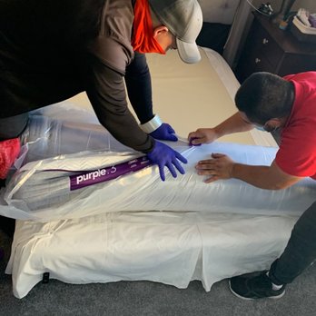 Mattress Firm Cerritos - Special cutter being used to open it - Mattresses Near Me - Cerritos, California Mattress Firm Cerritos - Special cutter being used to open it - Mattresses Near Me - Cerritos, California