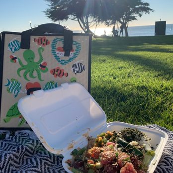 Jus' Poke - Poke in the park - Hawaiian Near Me - Redondo Beach, California