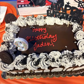 Sky Zone Trampoline Park - Birthday cake (family provided) - Amusement Parks Near Me - Richmond, Virginia Sky Zone Trampoline Park - Birthday cake (family provided) - Amusement Parks Near Me - Richmond, Virginia