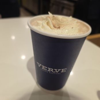 Capital One Café - This is hot chocolate, it was fine - Coffee & Tea Near Me - Bloomington, Minnesota