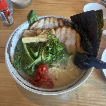 Tokyo Table - Tonkotsu Ramen - added green onions and no egg - Japanese Near Me - Sacramento, California