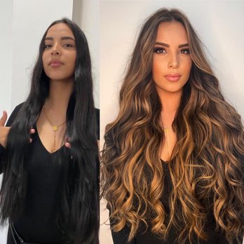 Chicas Hair Studio - Morena iluminada styling - Hair Salons Near Me - Patchogue, New York
