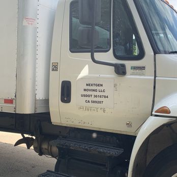 Nextgen Moving - The truck - Movers Near Me - Irvine, California