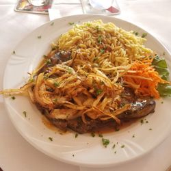 Rossini - Beef liver with onions