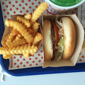 Great State Burger - One tiny burger and small fry w/ regular soda - - Burgers Near Me - Seattle, Washington