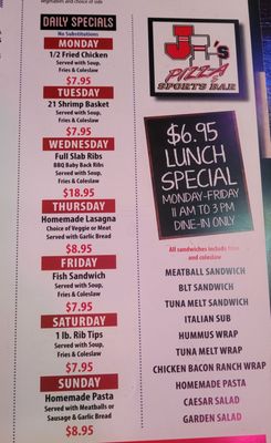 JL's Pizza and Sports Bar by null