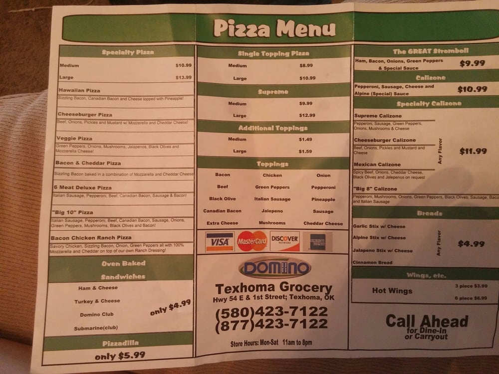 Food from Texhoma Grocery