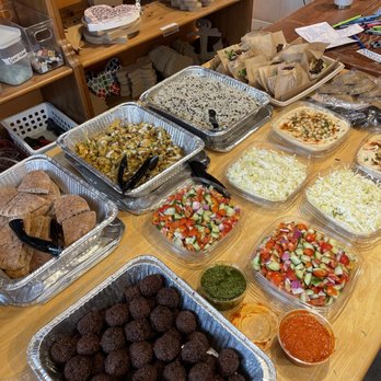 All Fired Up - Our catering order from Shouk - Arts & Crafts Near Me - Washington, DC, District of Columbia