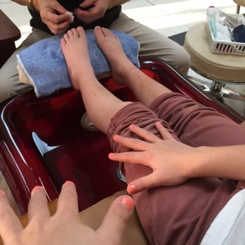 Yi Nails & Spa - A very girly mani/pedi for my daughter! - Nail Salons Near Me - Marietta, Georgia