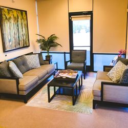 Christine Fink, DDS-Palm Dental - Our office waiting room.