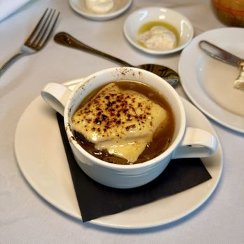 Casbah - French Onion Soup - caramelized sweet & red onion, parmesan broth, baguette, Raclette cheese - Greek Near Me - Pittsburgh, Pennsylvania Casbah - French Onion Soup - caramelized sweet & red onion, parmesan broth, baguette, Raclette cheese - Greek Near Me - Pittsburgh, Pennsylvania