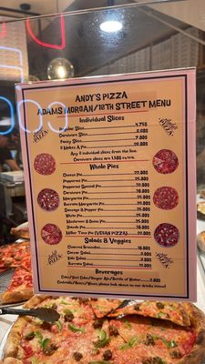 Menu photo 4 Andy's Pizza Washington, DC, DC