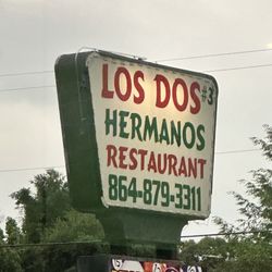 Los Dos Hermanos Restaurant - Signage