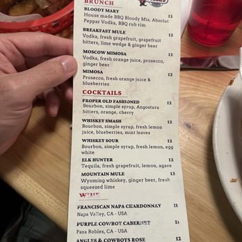 Bubba's Breakfast & BBQ - Nice little options of drinks, along with beers on tap. - Barbeque Near Me - Jackson, Wyoming