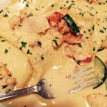 Rino's Place - Open face ravioli. Delicious! - Italian Near Me - Boston, Massachusetts