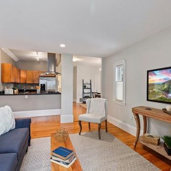 Orival Property Services - a living room and kitchen - General Contractors Near Me - Lynn, Massachusetts