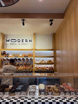 Modern Bread and Bagel by null