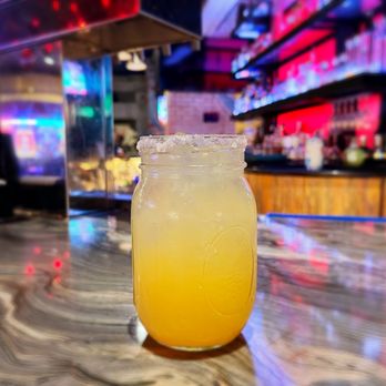 SIPS Coffee and Tea - Circus Circus - Cadillac margarita with a mezcal float - Bars Near Me - Reno, Nevada