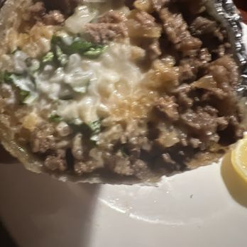 Taqueria Dos Compadres - Carne Asada burrito assembled taco truck style - Mexican Near Me - Modesto, California