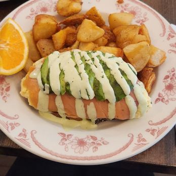 Pancake Boy - Salmon Tartine w/ Country Potatoes - Breakfast & Brunch Near Me - San Francisco, California Pancake Boy - Salmon Tartine w/ Country Potatoes - Breakfast & Brunch Near Me - San Francisco, California