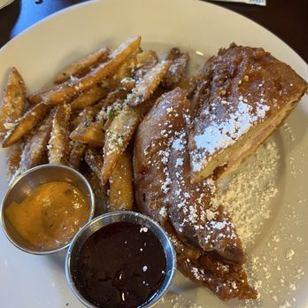 Cafe Orleans - Battered & Fried Monte Cristo - Cajun/Creole Near Me - Anaheim, California