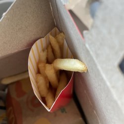 McDonald's - Mostly empty fries