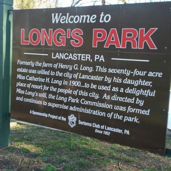 Long's Park - Sign - Parks Near Me - Lancaster, Pennsylvania Long's Park - Sign - Parks Near Me - Lancaster, Pennsylvania