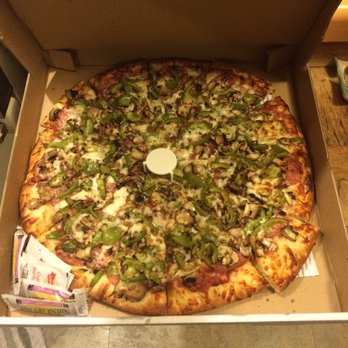 Fast & Fresh Pizza - Salami, mushroom and bell pepper - large - Pizza Near Me - San Jose, California Fast & Fresh Pizza - Salami, mushroom and bell pepper - large - Pizza Near Me - San Jose, California
