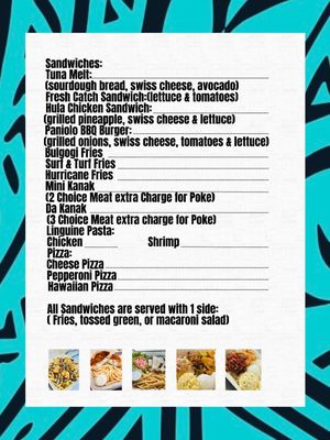 Menu photo 8 Da Braddahz Grindz Kailua-Kona, HI Menu photo 8 Da Braddahz Grindz Kailua-Kona, HI