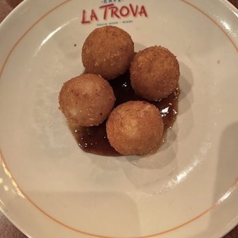 Cafe La Trova - Jamón Serrano croquetas - Cocktail Bars Near Me - Miami, Florida