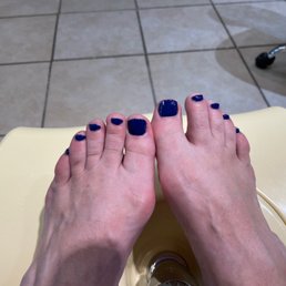 My feet at Sweet D Nails! My feet at Sweet D Nails!