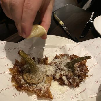 Il Carciofo - Carciofo alla Giudia (artichoke) - Italian Near Me - Chicago, Illinois Il Carciofo - Carciofo alla Giudia (artichoke) - Italian Near Me - Chicago, Illinois