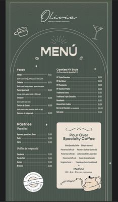 Menu photo 2 Olivia Mayagüez, PR Menu photo 2 Olivia Mayagüez, PR