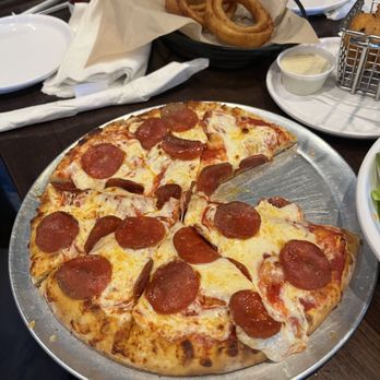The Brass Tap - Allen - HH Pepperoni Pizza ($8) - New American Near Me - Allen, Texas The Brass Tap - Allen - HH Pepperoni Pizza ($8) - New American Near Me - Allen, Texas