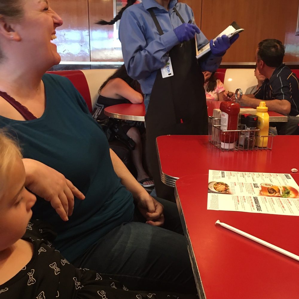 Johnny Rockets - Tina and our family - Diners Near Me - Reno, Nevada