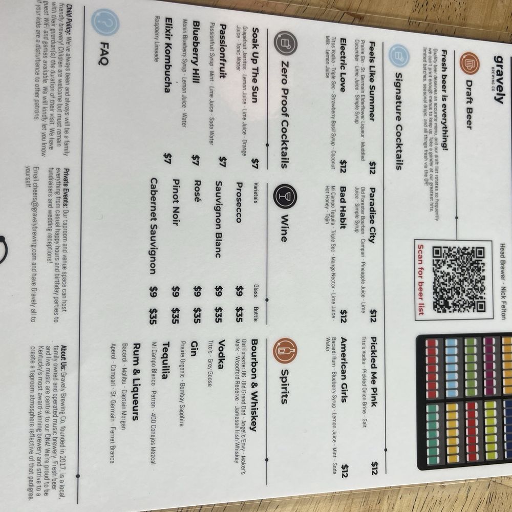 Gravely Brewing - Menu 08/2026 - Breweries Near Me - Louisville, Kentucky Gravely Brewing - Menu 08/2026 - Breweries Near Me - Louisville, Kentucky
