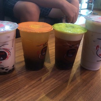 Kung Fu Tea - Coconut milk tea, honey lemonade, passion fruit black tea and milk tea with pudding :) - Coffee & Tea Near Me - Cypress, Texas Kung Fu Tea - Coconut milk tea, honey lemonade, passion fruit black tea and milk tea with pudding :) - Coffee & Tea Near Me - Cypress, Texas