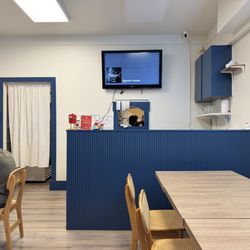 Seating area and front counter~