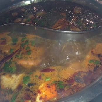 Pagoda - Spicy hotpot with shrimp, mushrooms, cilantro and taro - Dim Sum Near Me - Roseville, Minnesota Pagoda - Spicy hotpot with shrimp, mushrooms, cilantro and taro - Dim Sum Near Me - Roseville, Minnesota