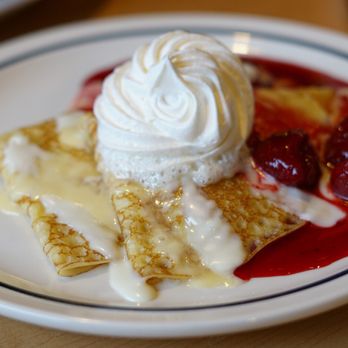 IHOP - Strawberry and creme crepes - Breakfast & Brunch Near Me - Hayward, California