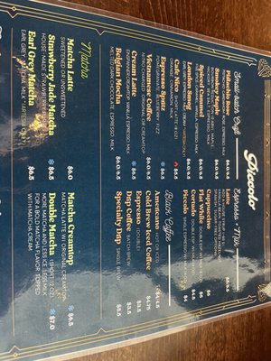 Menu photo 3 Piccolo Coffee Artesia, CA Menu photo 3 Piccolo Coffee Artesia, CA