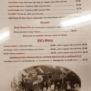 The Brick Street Restaurant - Breakfast & Brunch Near Me - North Vernon, Indiana The Brick Street Restaurant - Breakfast & Brunch Near Me - North Vernon, Indiana