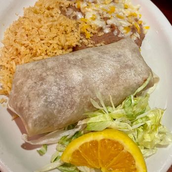 Los Compadres Mexican Restaurant - Kids Bean Burrito - Mexican Near Me - Sparks, Nevada