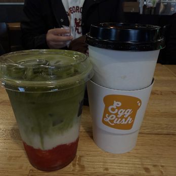 Egg Lush - ORGANIC STRAWBERRY MATCHA & AMERICANO - Breakfast & Brunch Near Me - Colorado Springs, Colorado Egg Lush - ORGANIC STRAWBERRY MATCHA & AMERICANO - Breakfast & Brunch Near Me - Colorado Springs, Colorado
