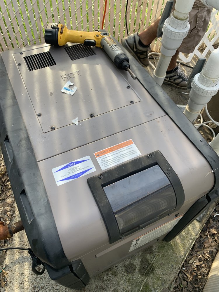 Slide of Mr pool heater