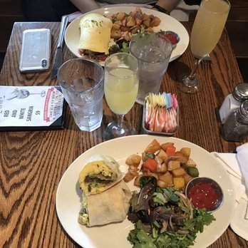 Jasper's Taphouse + Kitchen - Hangover Breakfast Burrito and a create-your-own omelette, along with two bottomless mimosas. - New American Near Me - New York, New York Jasper's Taphouse + Kitchen - Hangover Breakfast Burrito and a create-your-own omelette, along with two bottomless mimosas. - New American Near Me - New York, New York