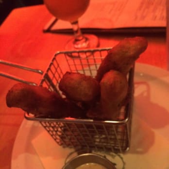 Dogfish Head Brewings & Eats - Fried pickles.. Recommended - American Near Me - Rehoboth Beach, Delaware