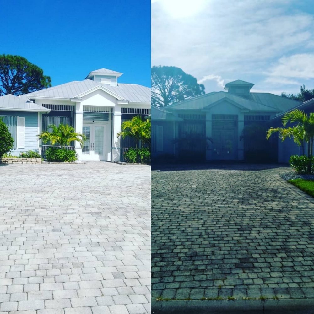 Slide of Pure Flow Soft Wash and Pressure Washing