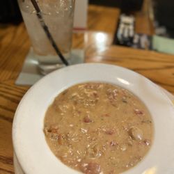 Morgan's Local Flavor - Seafood chowder, delicious.